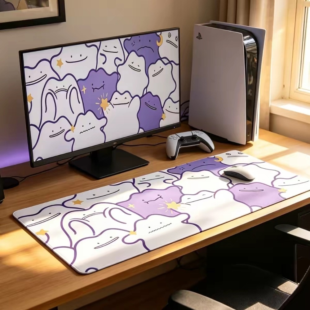 Gaming Accessories To Gift - Pokémon Ditto Mouse Pad Computer Desk
