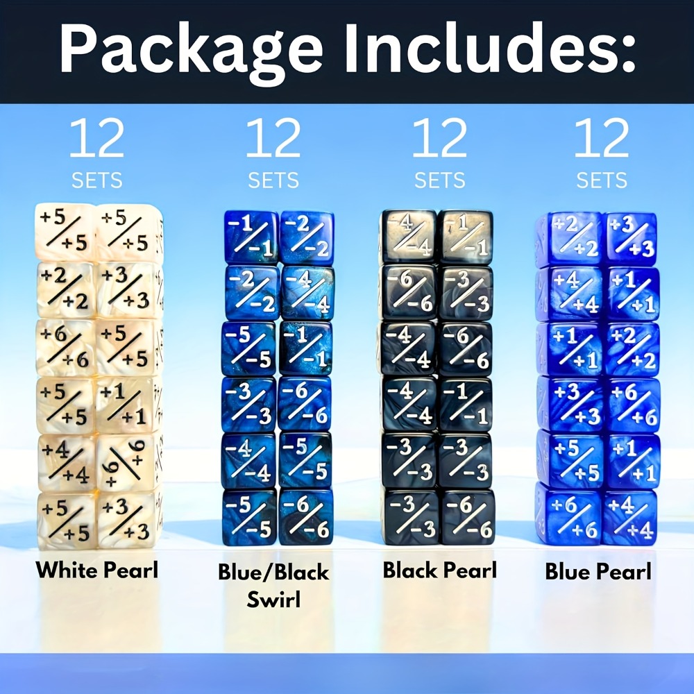 48pcs Premium Hexahedron Dice  - đánh giá và giá Essential Gaming Accessories
