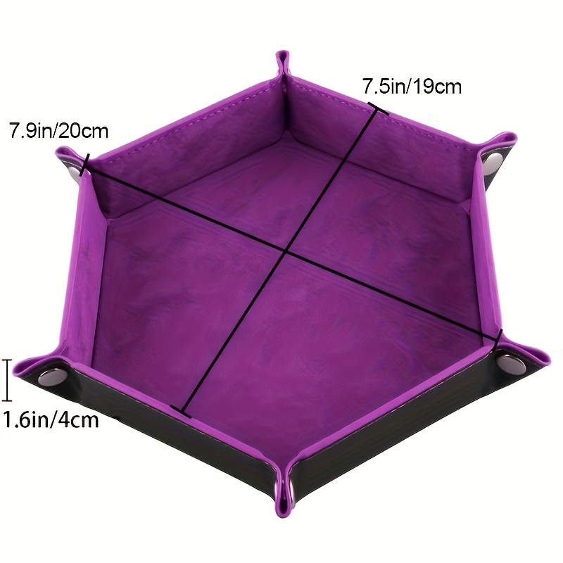 1pc Classic Hexagon Dice Tray, - đánh giá và giá Essential Gaming Accessories