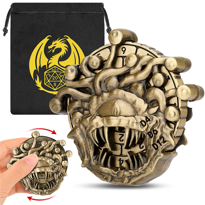Retro Beholder Shape Metal Dic - đánh giá và giá Gaming Accessories Retro