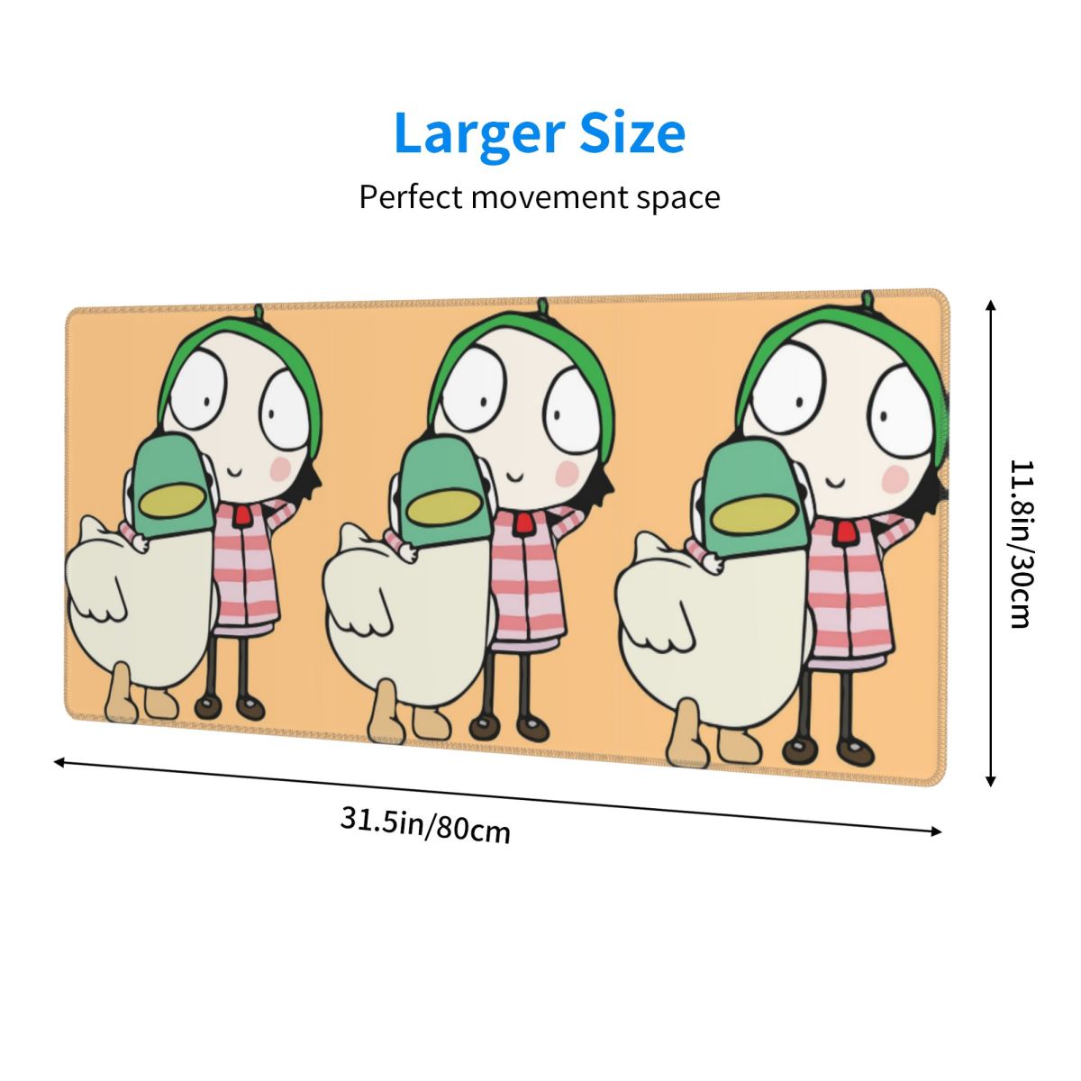 Large Mouse Pad Sarah And Duck - đánh giá và giá Gaming Accessories To Have