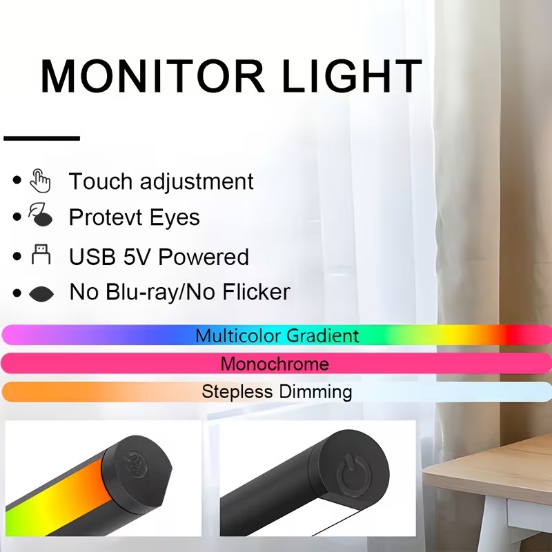 Monitor PC Screen Light LED Di - đánh giá và giá Monitor Light Bar