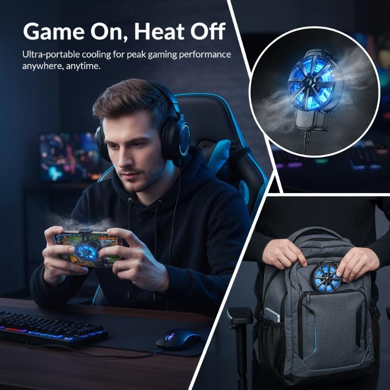 Portable Mobile Phone Cooling  - đánh giá và giá Essential Gaming Accessories