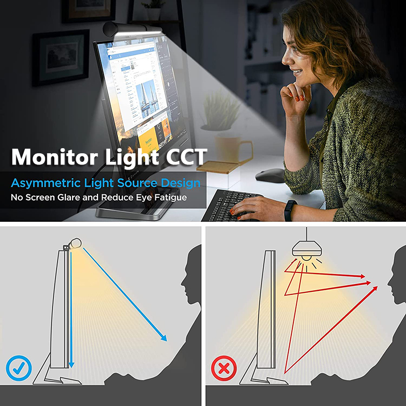 40CM RGB Atmosphere Table Lamp - đánh giá và giá Monitor Light Bar