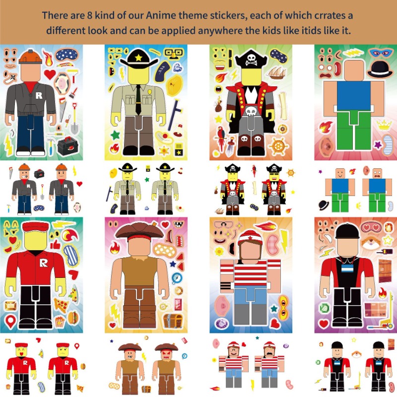 16pcs Game Roblox Anime DIY St - đánh giá và giá Gaming Accessories Roblox