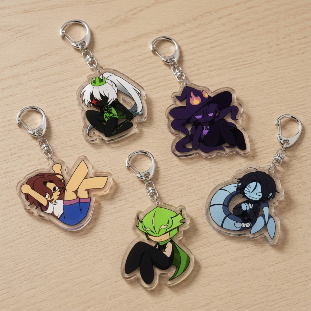 Cute Cartoon Chibi Keychains A - đánh giá và giá Gaming Accessories Wholesale