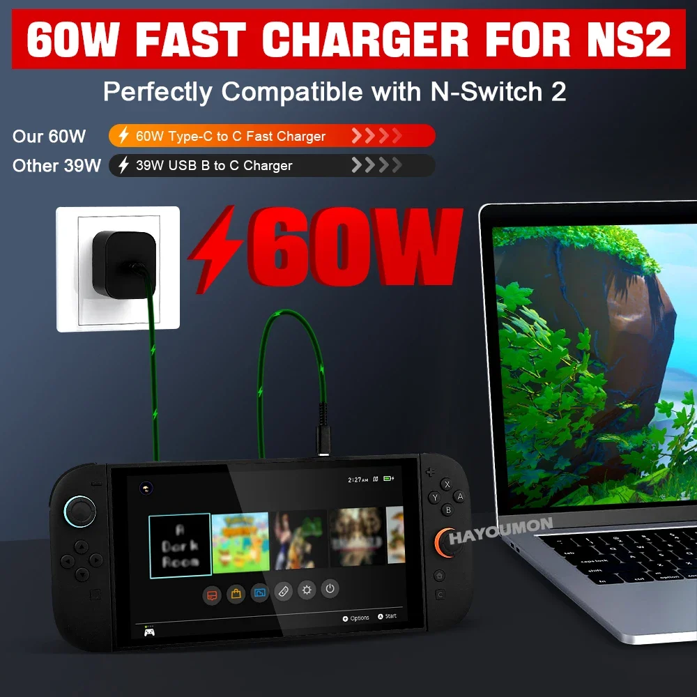 AC Adapter For Switch 2 Fast C - đánh giá và giá Gaming Accessories Wall Mount