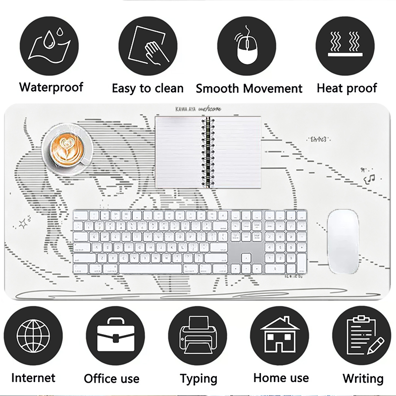 1Pcs Leather Mouse Pad Anime A - đánh giá và giá Gaming Accessories Wholesale